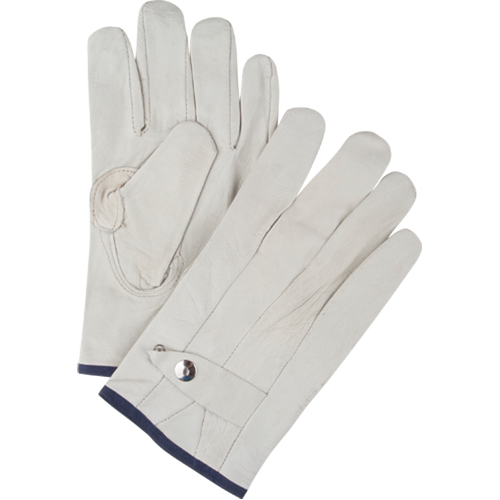 Gants de cordeur d'usage standard, T-Grand, Paume Cuir fleur de vache TGS INDUSTRIEL