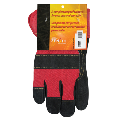 Gants d'ajusteur doubl&eacute;s pour l'hiver &agrave; chaleur sup&eacute;rieure, Grand, Paume en Cuir de vache refendu, Doublure en Thinsulate TGS INDUSTRIEL
