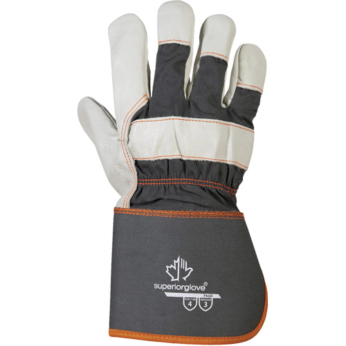 Gants dajusteur Endura, Taille unique, Paume en Cuir fleur de vache, Doublure en Coton TGS INDUSTRIEL
