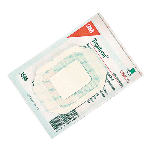 Tegaderm Transparent Dressing With Absorbent Pad, Rectangular/Square, 2-3/4", Plastic, Sterile TGS INDUSTRIEL