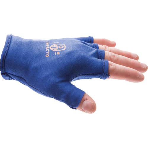 Doublures antichocs pour gants sans doigts, main droite, 6/T-petit, Paume en Synth&eacute;tique, Poignet &agrave; enfiler TGS INDUSTRIEL