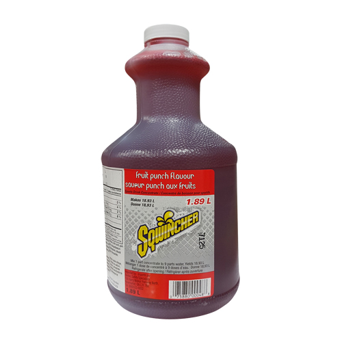 Sqwincher Boisson de r&eacute;hydratation, Concentr&eacute;, Punch aux fruits TGS INDUSTRIEL