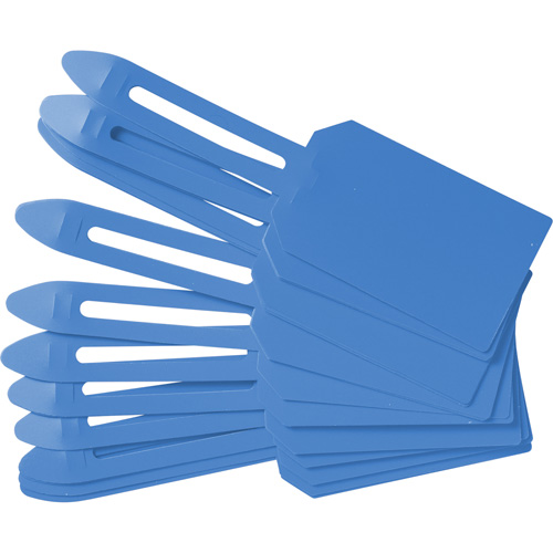 &eacute;tiquettes de cadenassage vierges en plastique, Plastique, 3-1/4" la x 5-4/5" h, Vierge TGS INDUSTRIEL