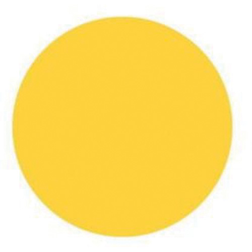 &eacute;tiquettes rondes inscriptibles, Cercle, 3" lo x 3" la, Jaune TGS INDUSTRIEL