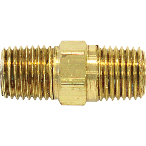 RACCORD,MALE1/2"-3/8"NPTLAITON HEXAGONAL, Laiton TGS INDUSTRIEL