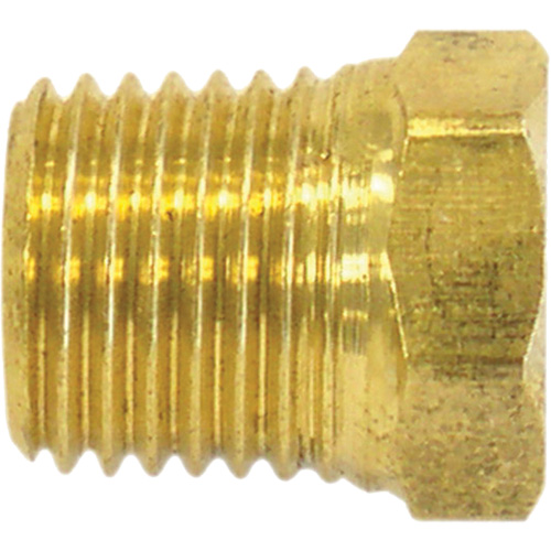 Bouchon de tuyau (t&ecirc;te hexagonale), 1/8" dia., Laiton TGS INDUSTRIEL