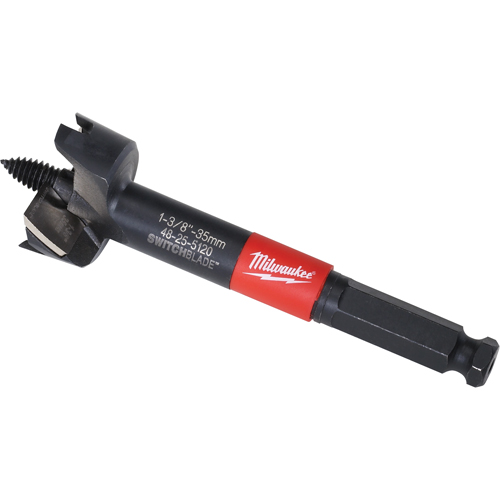 Switchblade Self-Feed Bits, 1-3/8", 7/16" Hex Shank TGS INDUSTRIEL