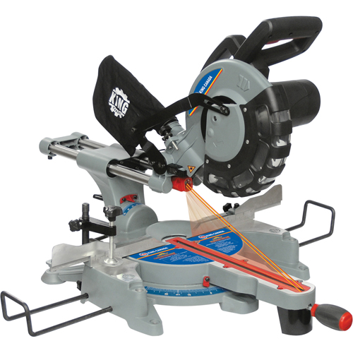 10" Sliding Compound Mitre Saws With Laser, 10", 15 A, 120 V TGS INDUSTRIEL