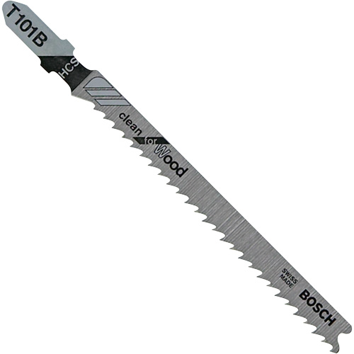 Lame de scie alternative pour la coupe du bois, Acier &agrave; haute teneur en carbone, Tige en T, 4" lo, 10 dents par pouce TGS INDUSTRIEL