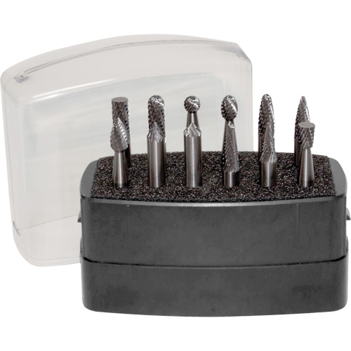 Double Cut Rotary Burr Set, 12 Pieces TGS INDUSTRIEL