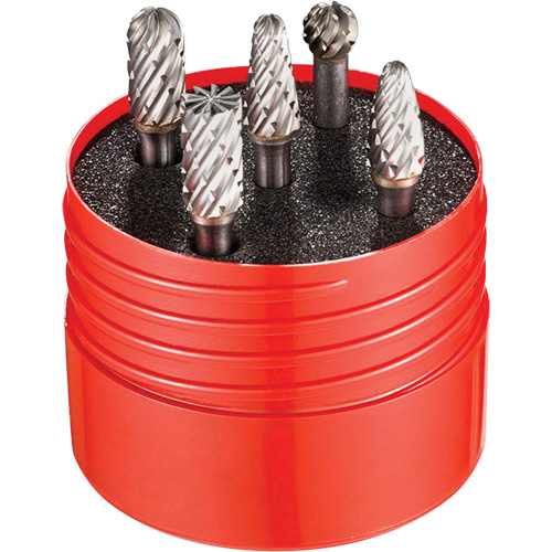 ST Cut Rotary Burr Set, 5 Pieces TGS INDUSTRIEL