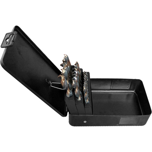 Jobber Length Drill Bit Set, 29 Pieces, High Speed Steel TGS INDUSTRIEL