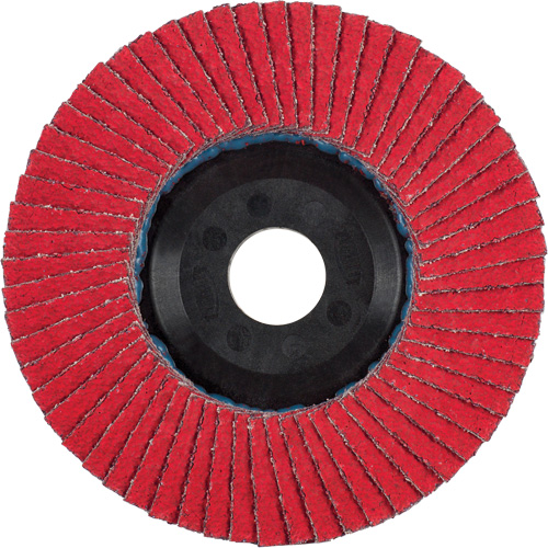 Flap Disc, 4-1/2" x 5/8"-11, Type 27, 40 Grit, Ceramic TGS INDUSTRIEL