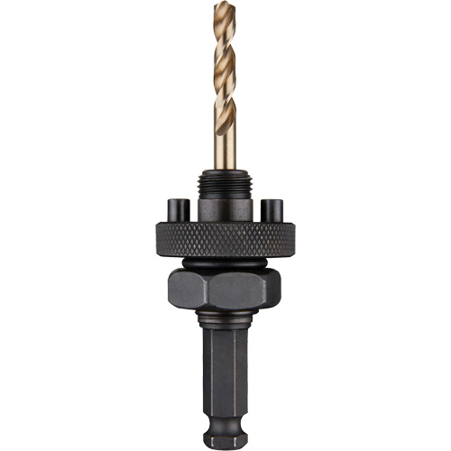 Scie-cloche grand filet avec tr&eacute;pan pilote au cobalt Hole Dozer, 1-1/4" et plus, 1/4" Tige TGS INDUSTRIEL