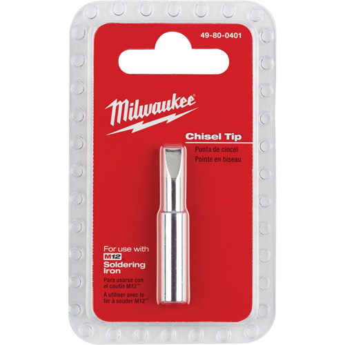 M12 Soldering Iron Tip, Chisel TGS INDUSTRIEL