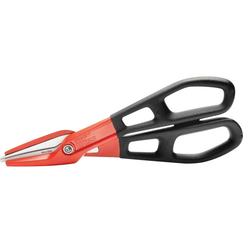 Cisaille d'&eacute;tain en aluminium dentel&eacute; de 13" avec poign&eacute;e tremp&eacute;e, Longueur de coupe de 3", Coupe Droit TGS INDUSTRIEL