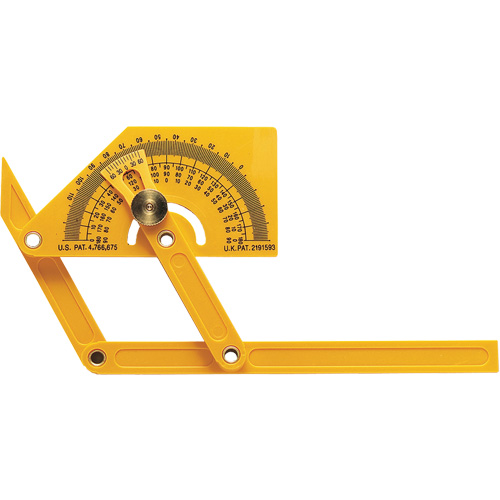 Plastic Protractor TGS INDUSTRIEL