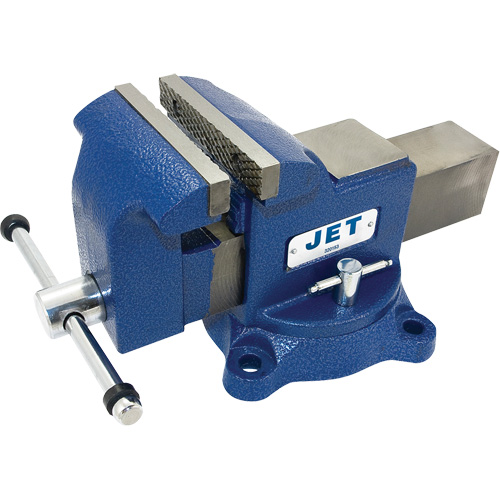 JSV-6HD &eacute;tau robuste avec base pivotante de 6", Largeur des m&acirc;choires 4", Profondeur de la gorge 4" TGS INDUSTRIEL