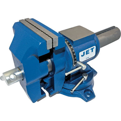 Multi-Purpose Heavy-Duty Vise, 5" Jaw Width, 3" Throat Depth TGS INDUSTRIEL