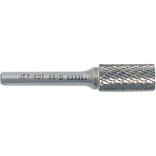Cylindrical Burr, 5/8" Dia., 1/4" Shank, 1" Depth of Cut TGS INDUSTRIEL
