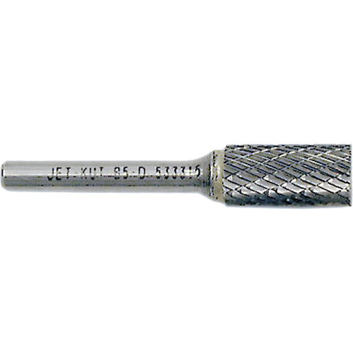 End-Cut Cylindrical Burr, 5/8" Dia., 1/4" Shank, 1" Depth of Cut TGS INDUSTRIEL