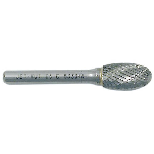 Fraise rotative de forme ovale, 1/2" dia., 1/4" Tige, 7/8" Prof. de la coupe TGS INDUSTRIEL