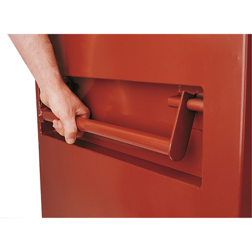 Armoire &agrave; tablettes Jobsite, Acier, 47,5 pi³, Rouge TGS INDUSTRIEL