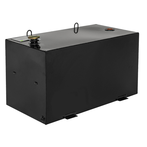 Steel Fuel Transfer Tank, Steel, 100 Gal. Capacity, Black TGS INDUSTRIEL