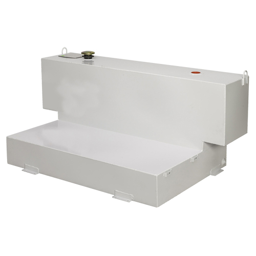 Steel Fuel Transfer Tank, Steel, 100 Gal. Capacity, White TGS INDUSTRIEL