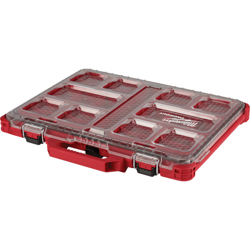 Organisateur profil&eacute; Packout, 19-3/4" x 16-2/5" x 2-1/2", Noir/Rouge TGS INDUSTRIEL