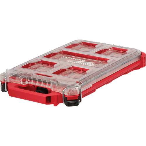 Organisateur profil&eacute; et compact Packout, 16-2/5" x 9-3/4" x 2-1/2", Noir/Rouge TGS INDUSTRIEL