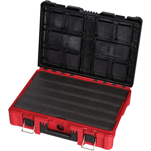 Coffre &agrave; outils avec partitions ajustables Packout, 20-7/10" x 15-1/5" x 6-1/5", Noir/Rouge TGS INDUSTRIEL