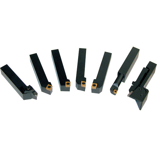 Jeu de deux pointes au carbure pour couteau, pour SSSCR1616H09 & SSRCR1616H09 TGS INDUSTRIEL