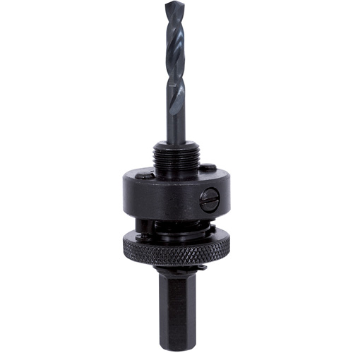 Mandrin de scie-cloche &agrave; tige hexagonale M45P, 1-1/4" - 6", 7/16" Tige TGS INDUSTRIEL