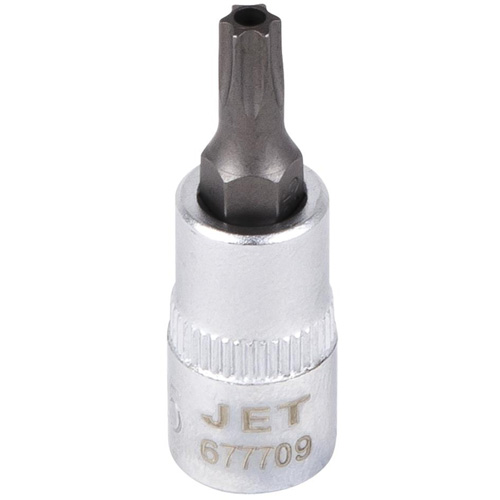 Tamperproof Bit Socket, Torx&reg; Tamper, T-25 x 2" L, 3/8" Drive TGS INDUSTRIEL