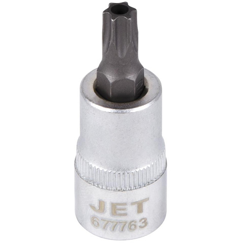Tamperproof Bit Socket, Torx&reg; Tamper, T-45 x 2" L, 3/8" Drive TGS INDUSTRIEL