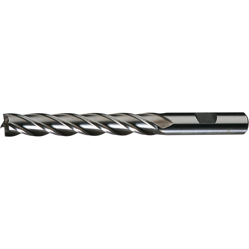 CLEVELAND Single End Centre Cutting Square End Finishers, 7/16" Dia., 4 Flutes, Cobalt TGS INDUSTRIEL