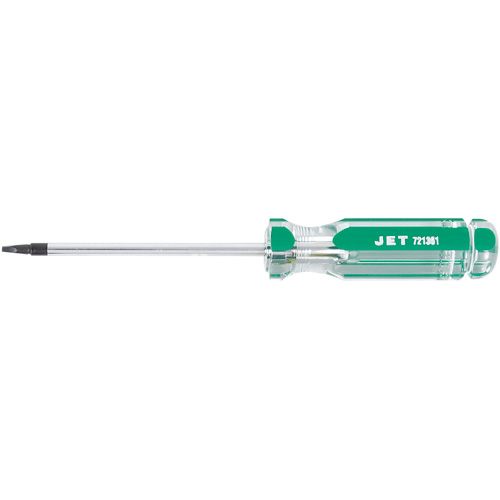 Square Jumbo Handle Screwdriver, #1 Tip, Round, 4" L, Plastic Handle TGS INDUSTRIEL