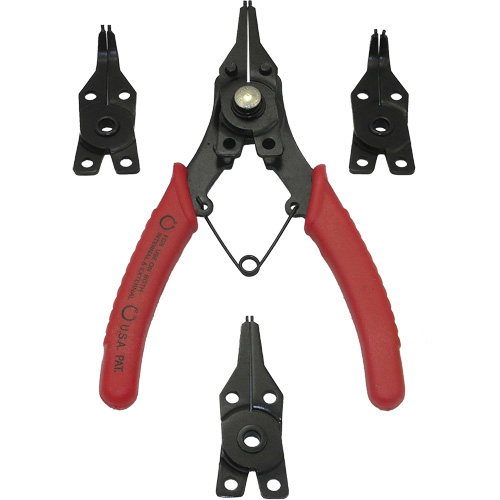SRP-1S Convertible Snap Ring Plier Set, 5 Pieces TGS INDUSTRIEL