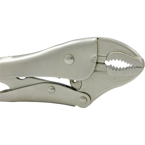 J10WR Super Heavy-Duty  Locking Pliers with Cutter, 10" Length, Curved Jaw TGS INDUSTRIEL