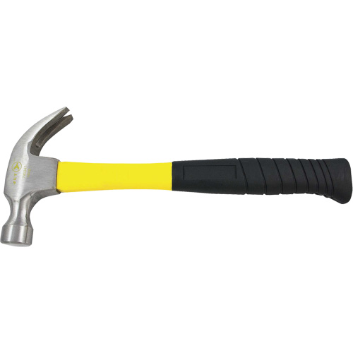 CF16F Fibreglass Handle Claw Hammer, 16 oz., Cushion Handle TGS INDUSTRIEL