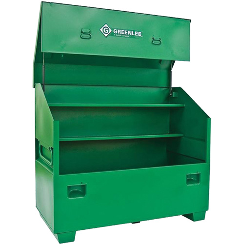Jobsite Chest, 60" W x 30" D x 48" H, Green TGS INDUSTRIEL