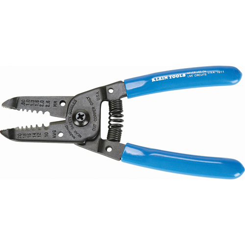 Wire Strippers/Cutters, 6-1/8" L, 10, 12, 14, 16, 18, 20 AWG TGS INDUSTRIEL