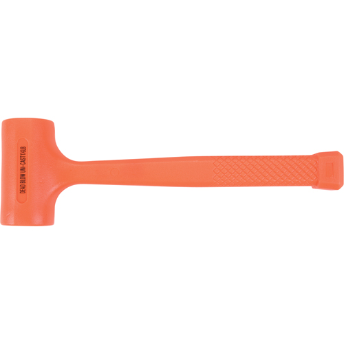 Dead Blow Hammer, 24 oz., Textured Grip, 12-3/4" L TGS INDUSTRIEL