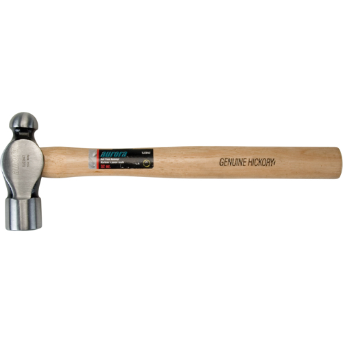 Ball Pein Hammer, 32 oz. Head Weight, Plain Face, Wood Handle TGS INDUSTRIEL