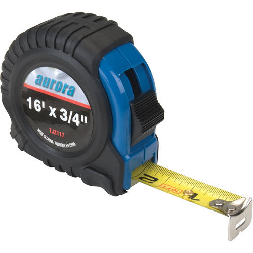 Measuring Tape, 3/4" x 16', in/ft. Graduations TGS INDUSTRIEL