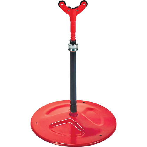 Adjustable Pipe Support #46, 59-84 cm Height Adjustment, 150 mm Max. Pipe Capacity, 2500 lbs. Max. Weight Capacity TGS INDUSTRIEL