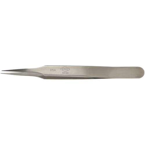 Tweezers - Pointed Tip, Straight Relieved TGS INDUSTRIEL