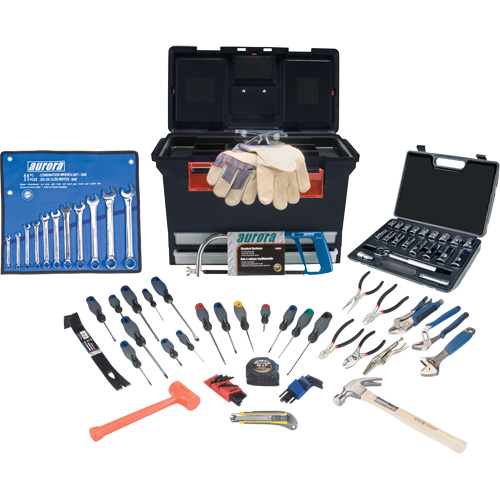 Tradesman Tool Set, 86 Pieces TGS INDUSTRIEL