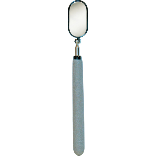 Miroir d'inspection, Ovale, 1-1/2" lo x 1-1/4" la, T&eacute;lescopique TGS INDUSTRIEL